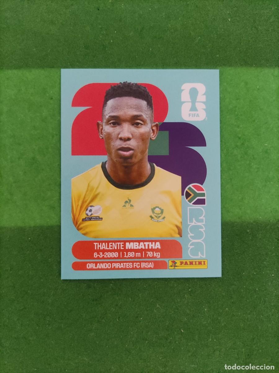 Cromos de Futebol: Mbatha Sud&aacute;frica RSA 12 Sticker Mundial 2026 FIFA World Cup / Sin pegar