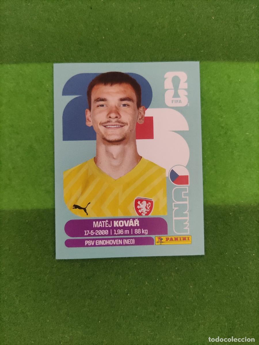 Fu&szlig;ball-Sticker: Kov&aacute;r Rep&uacute;blica Checa CZE 2 Sticker Mundial 2026 FIFA World Cup / Sin pegar