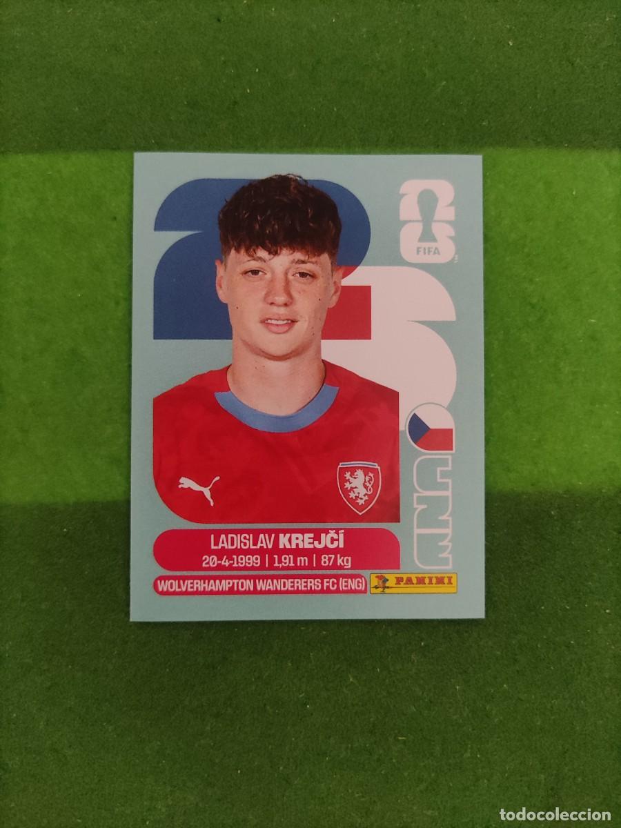 Fu&szlig;ball-Sticker: Krejči Rep&uacute;blica Checa CZE 4 Sticker Mundial 2026 FIFA World Cup / Sin pegar