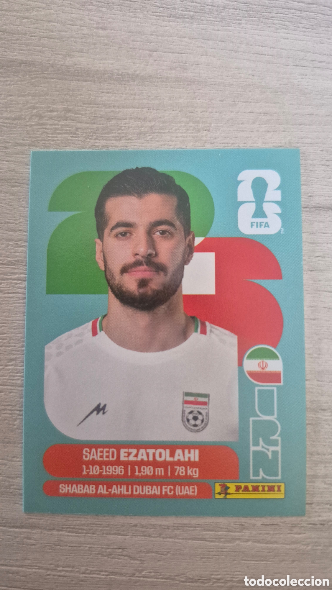 Fu&szlig;ball-Sticker: IRN11 Ezatolahi FIFA World Cup 2026