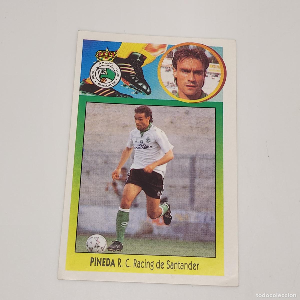 Football Stickers: CROMO PINEDA RACING DE SANTANDER 1993 1994 93 94 EDICIONES ESTE ADHESIVO SIN PEGAR