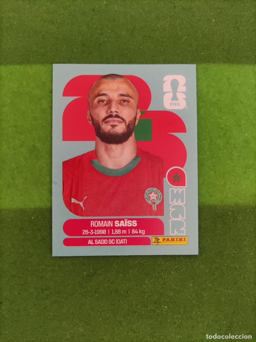 Cromos de Futebol: Sa&iuml;ss Marruecos MAR 7 Sticker Mundial 2026 FIFA World Cup / Sin pegar