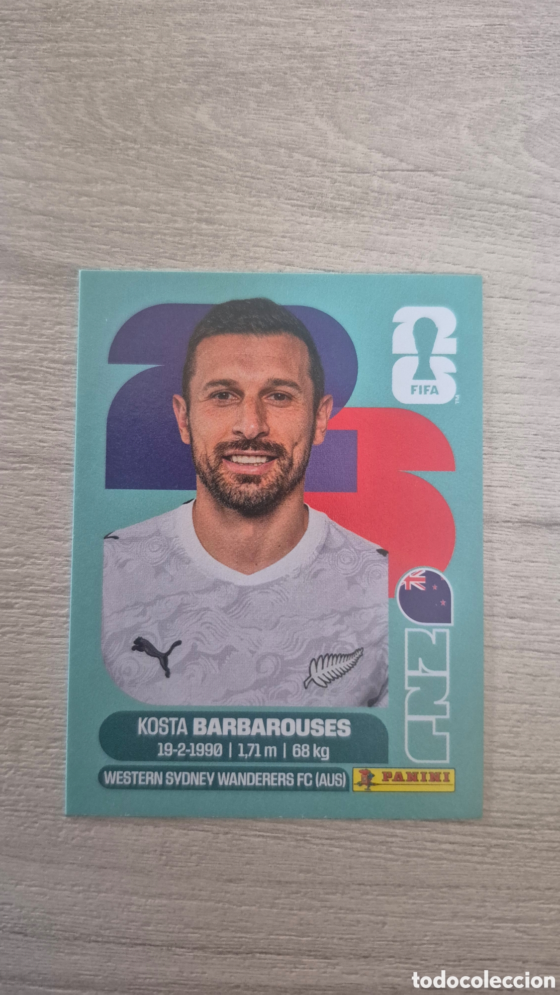 Cromos de Futebol: NZL20 Barbarouses FIFA World Cup 2026