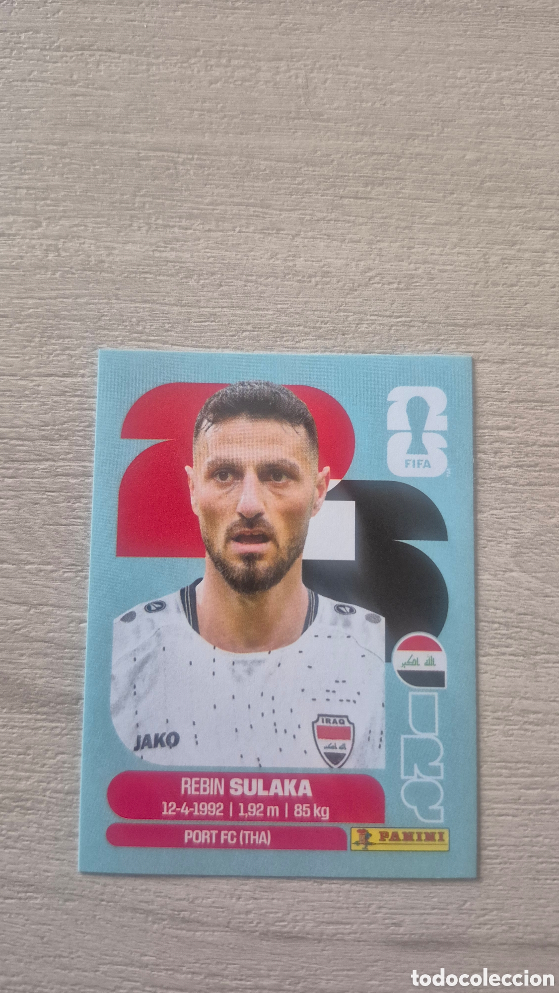 Cartes &agrave; collectionner de Football: IRQ3 Sulaka FIFA World Cup 2026