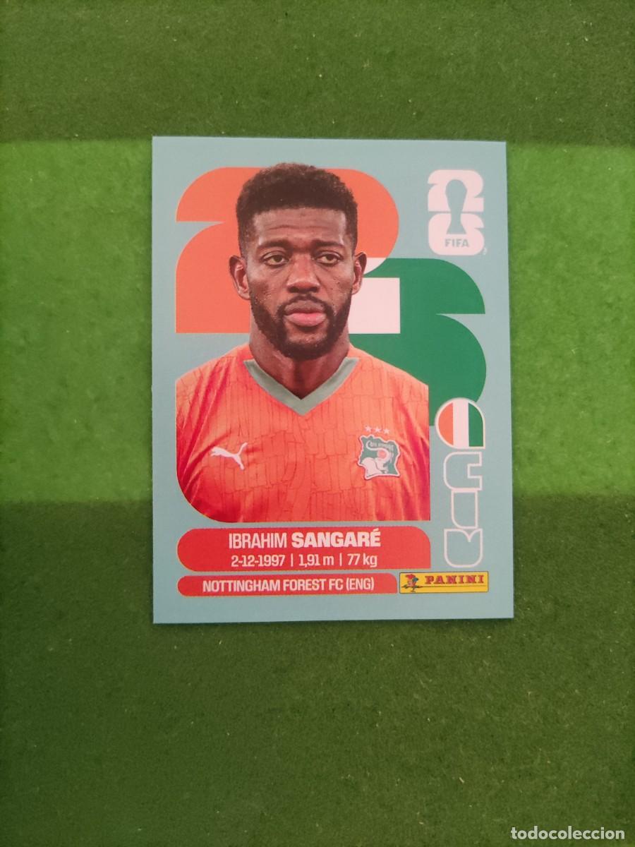 Cartes &agrave; collectionner de Football: Sangar&eacute; Costa de Marfil CIV 12 Sticker Mundial 2026 FIFA World Cup / Sin pegar