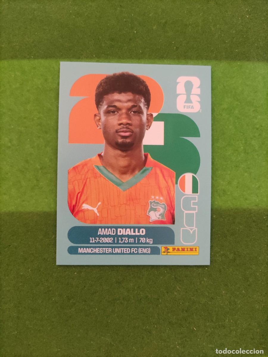 Cartes &agrave; collectionner de Football: Diallo Costa de Marfil CIV 15 Sticker Mundial 2026 FIFA World Cup / Sin pegar