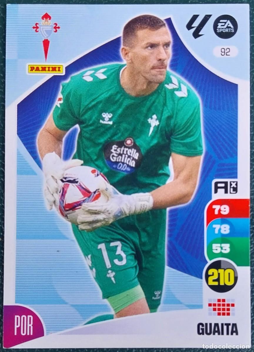 Fu&szlig;ball-Sticker: 92 GUAITA CELTA DE VIGO FICHAS ALBUM ADRENALYN XL 2024 2025 24 25