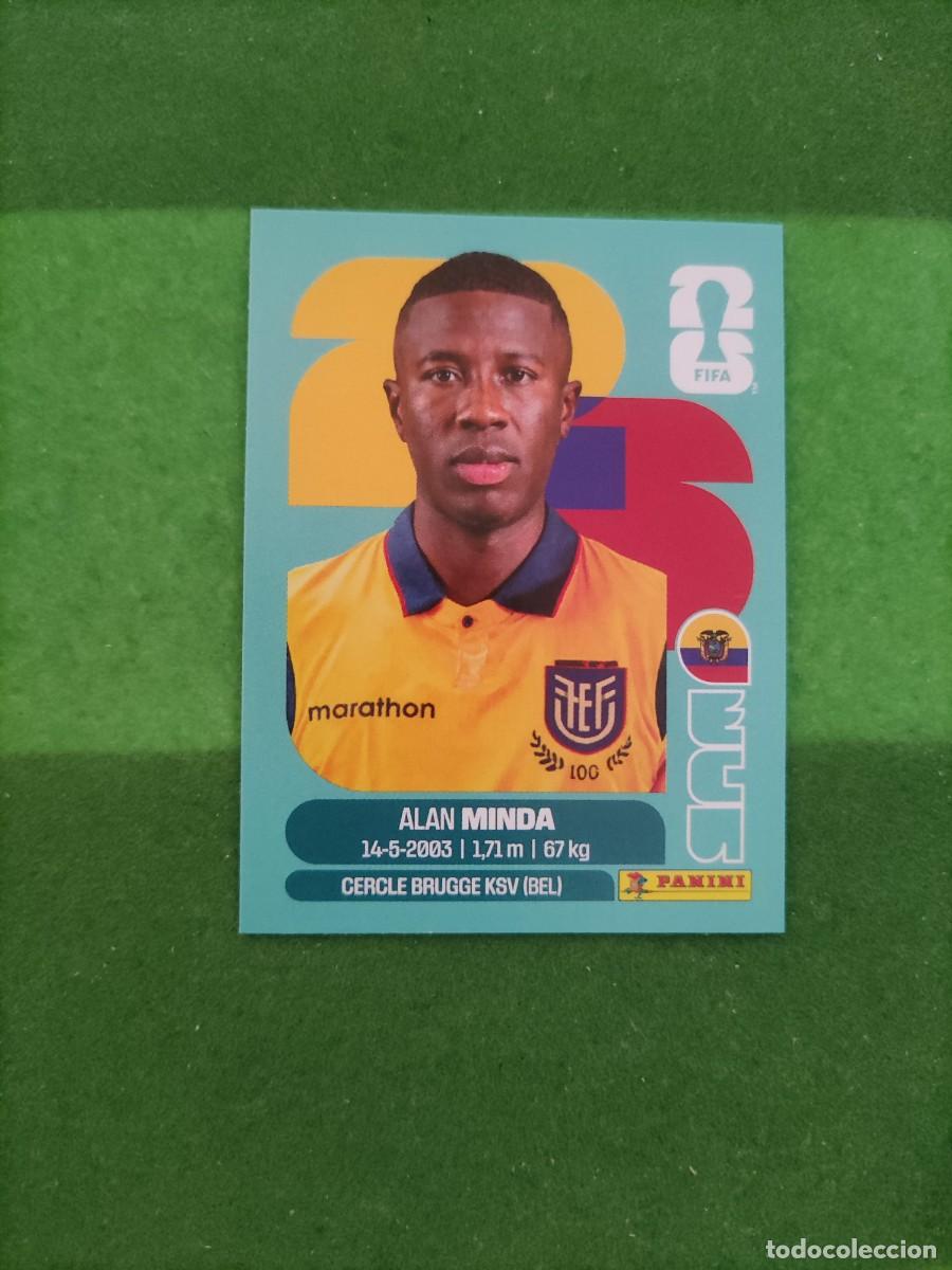 Fu&szlig;ball-Sticker: Minda Ecuador ECU 18 Sticker Mundial 2026 FIFA World Cup / Sin pegar