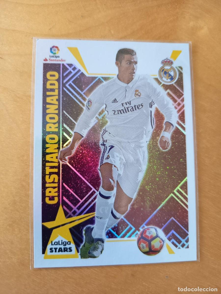 Fu&szlig;ball-Sticker: CRISTIANO RONALDO FOIL STICKER LIGA ESTE 2017-18 LALIGA STARS