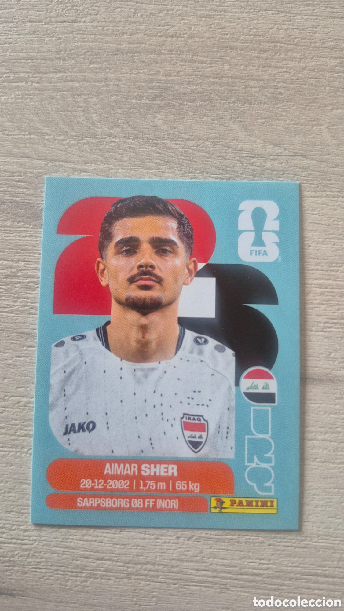 Fu&szlig;ball-Sticker: IRQ15 Sher FIFA World Cup 2026