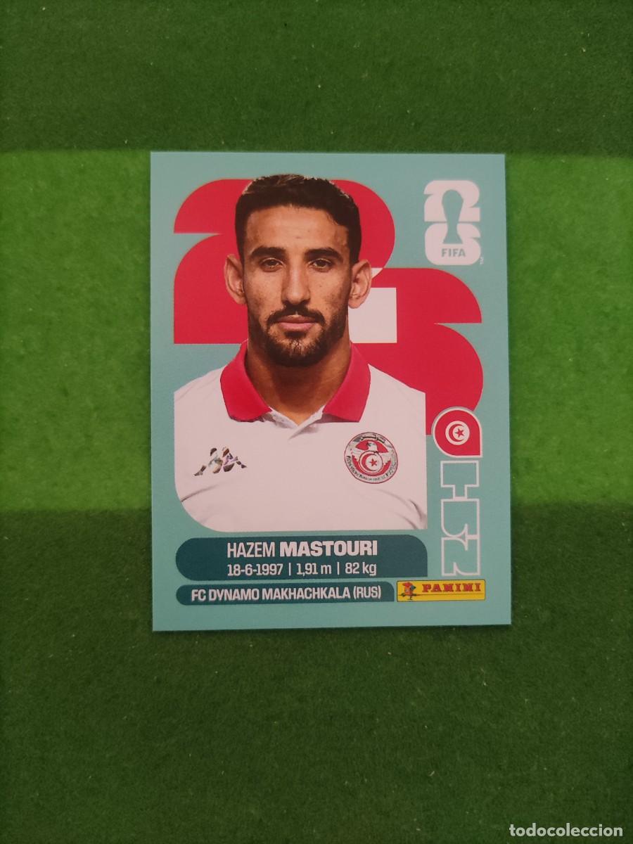 Fu&szlig;ball-Sticker: Mastouri T&uacute;nez TUN 17 Sticker Mundial 2026 FIFA World Cup / Sin pegar