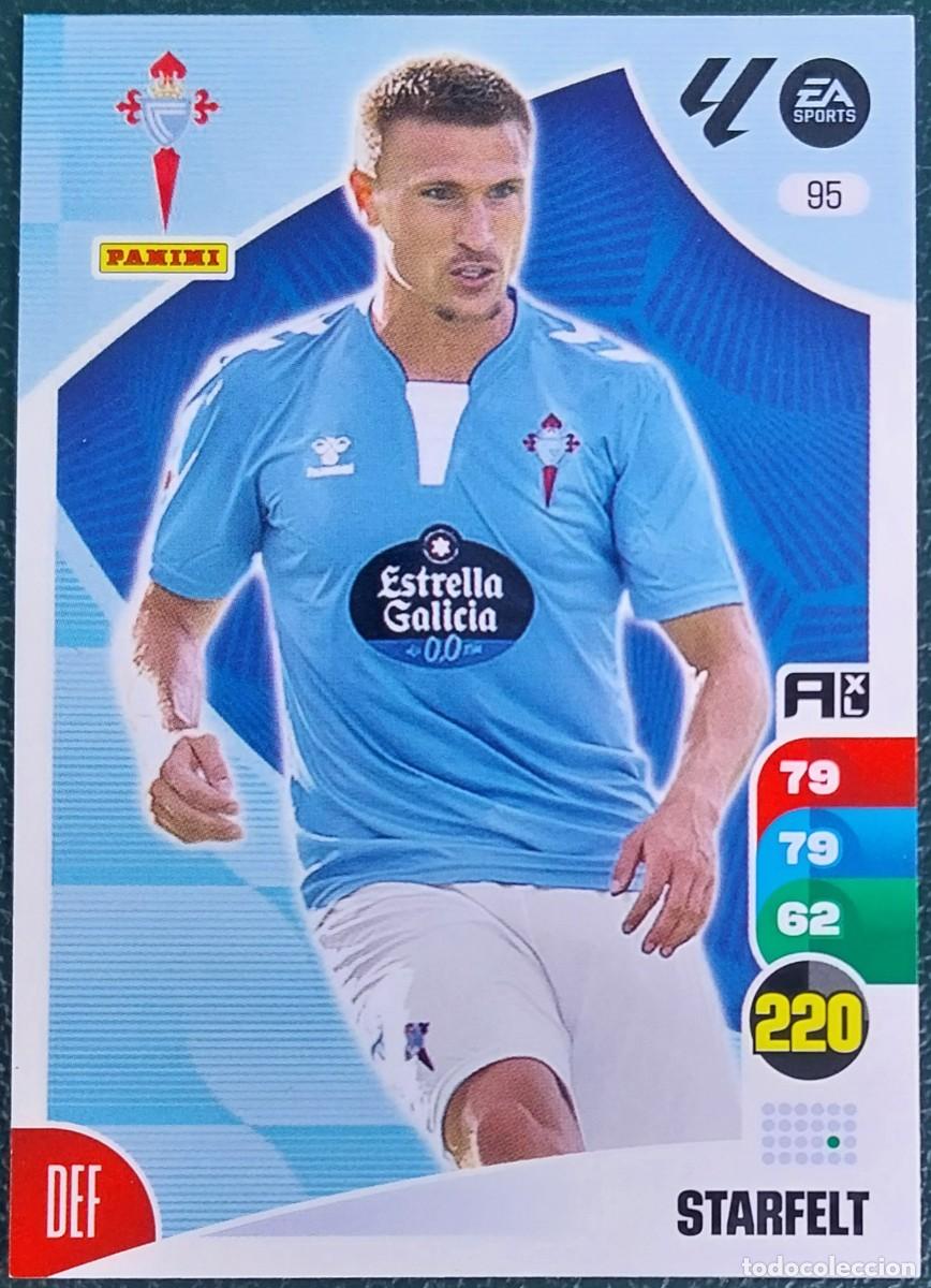Cromos de F&uacute;tbol: 95 STARFELT CELTA DE VIGO FICHAS ALBUM ADRENALYN XL 2024 2025 24 25