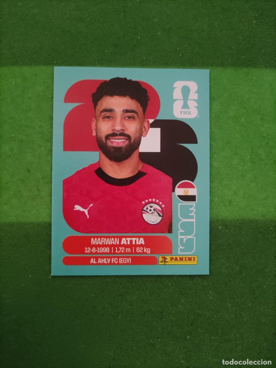Cromos de F&uacute;tbol: Attia Egipto EGY 10 Sticker Mundial 2026 FIFA World Cup / Sin pegar