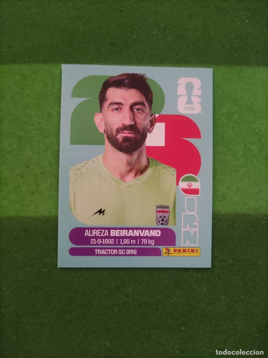 Fu&szlig;ball-Sticker: Beiranvand Ir&aacute;n IRN 2 Sticker Mundial 2026 FIFA World Cup / Sin pegar