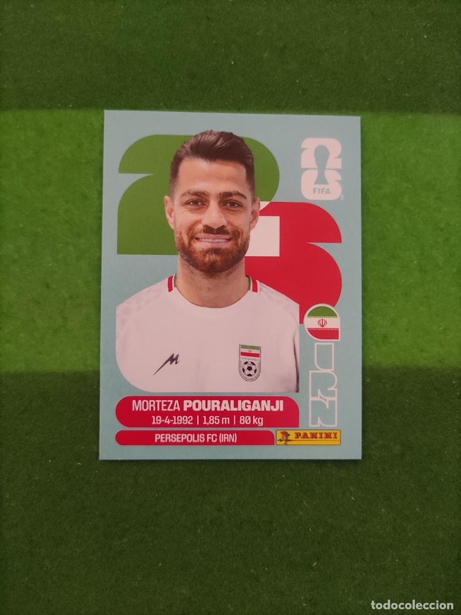 Football Stickers: Pouraliganji Ir&aacute;n IRN 3 Sticker Mundial 2026 FIFA World Cup / Sin pegar
