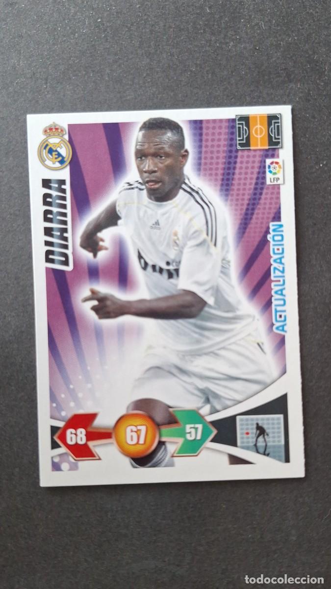 Figurine di Calcio: L3 DIARRA REAL MADRID ACTUALIZACION ADRENALYN XL LIGA 2009 2010 09 10 PANINI
