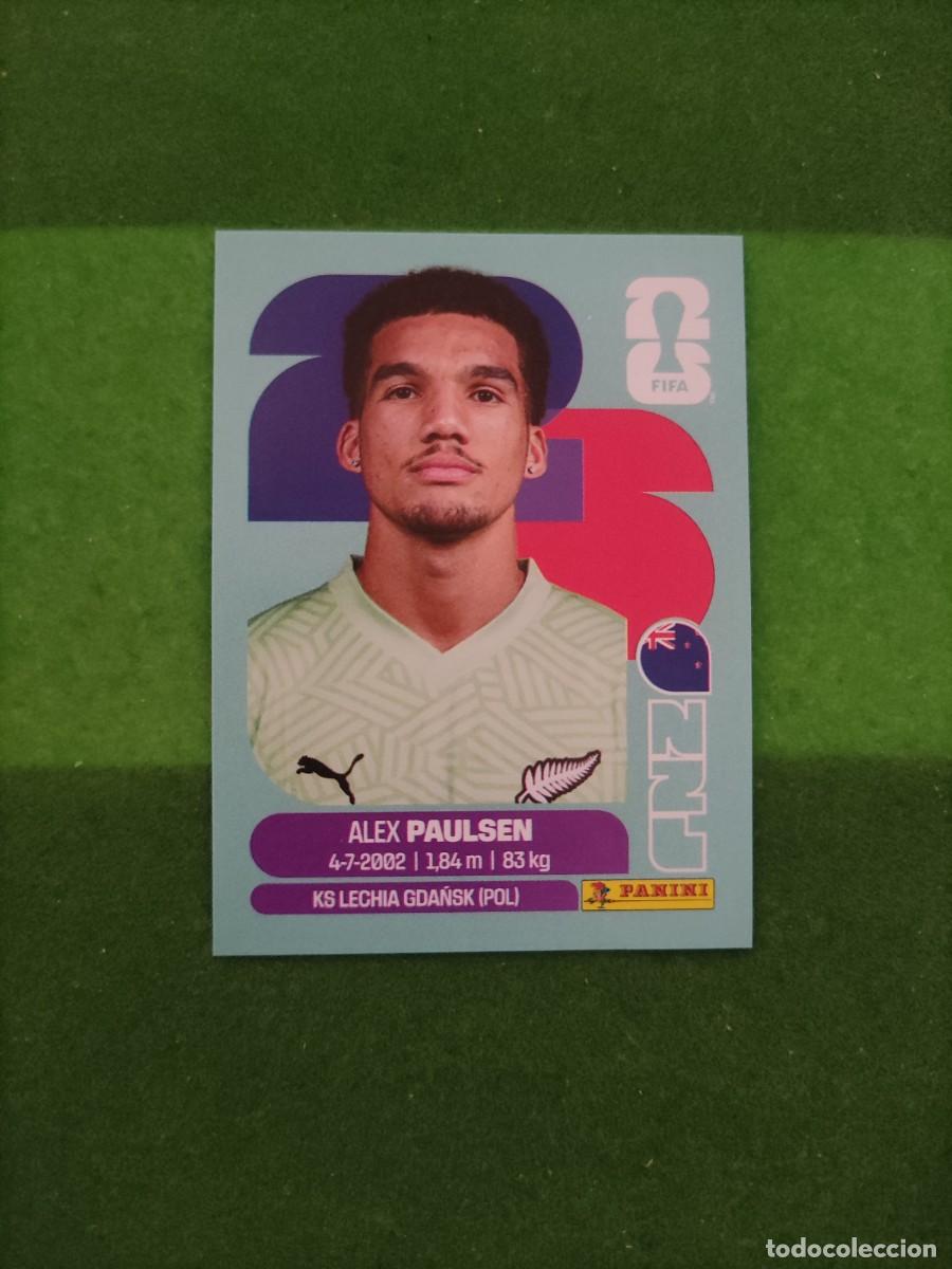 Football Stickers: Paulsen Nueva Zelanda NZL 3 Sticker Mundial 2026 FIFA World Cup / Sin pegar