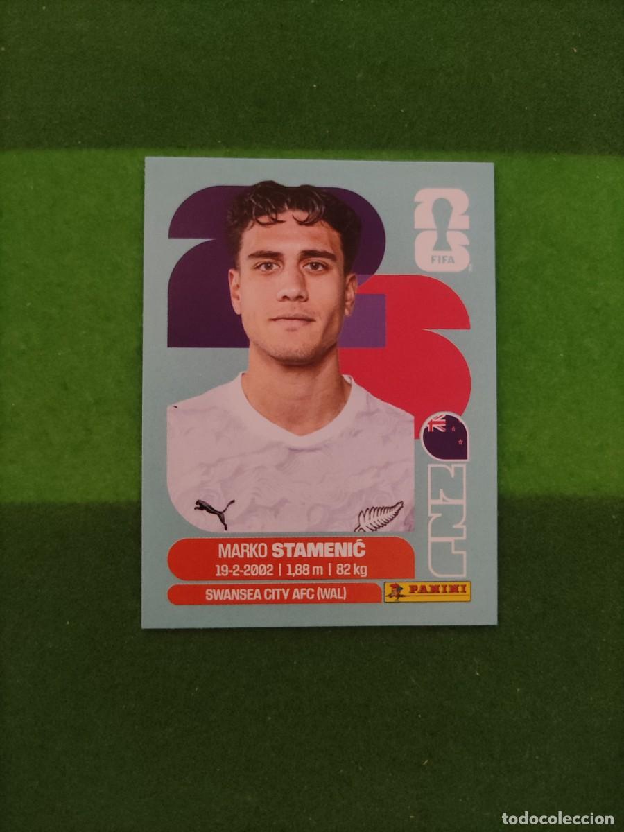 Cartes &agrave; collectionner de Football: Stamenić Nueva Zelanda NZL 15 Sticker Mundial 2026 FIFA World Cup / Sin pegar