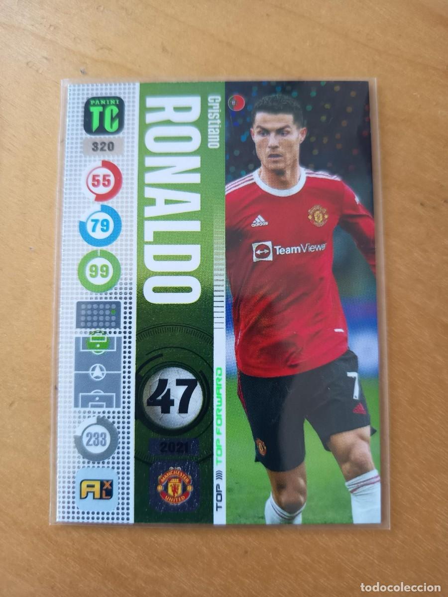 Cromos de F&uacute;tbol: CRISTIANO RONALDO PANINI TOP CLASS 2022 TOP 320