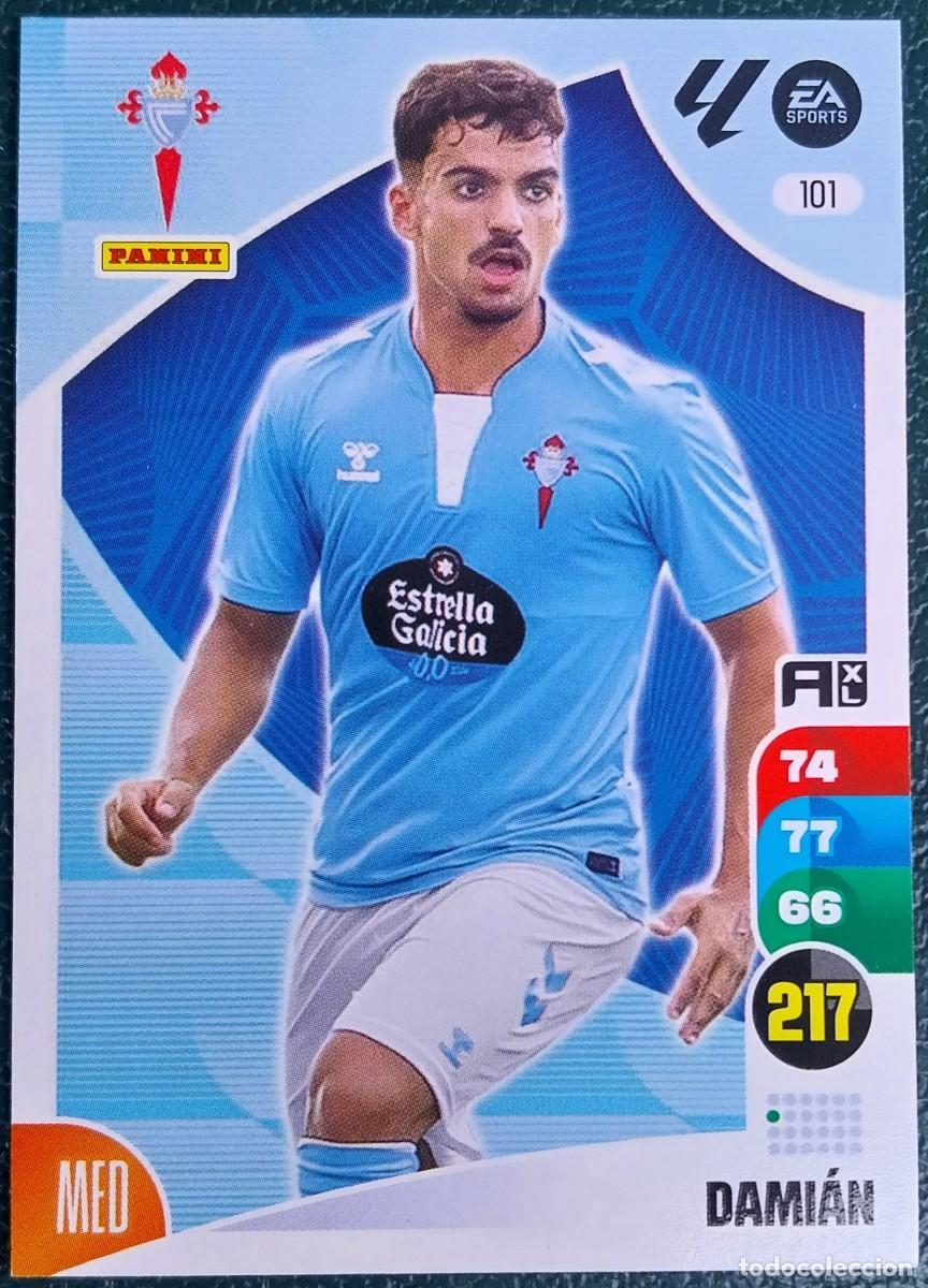 Cromos de F&uacute;tbol: 101 DAMIAN CELTA DE VIGO FICHAS ALBUM ADRENALYN XL 2024 2025 24 25