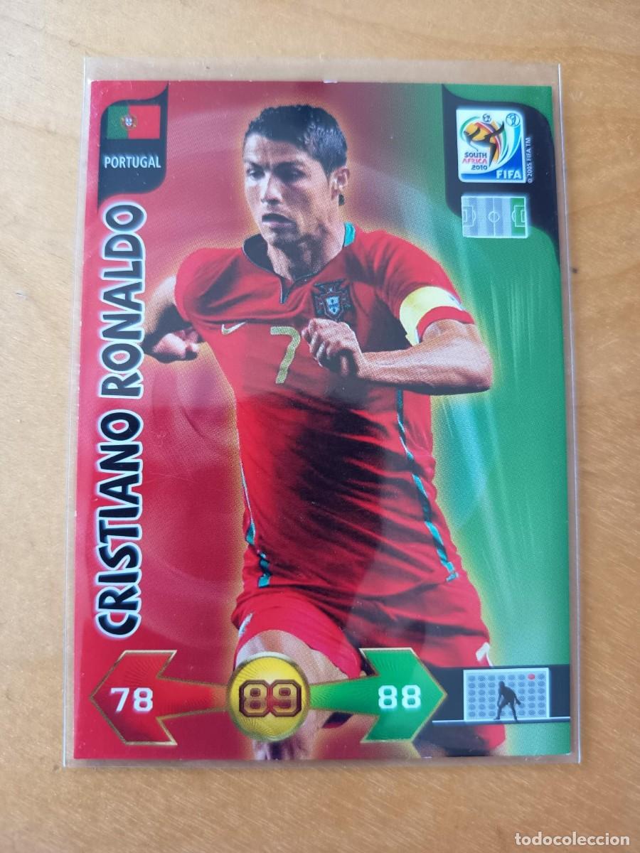 Cromos de F&uacute;tbol: CRISTIANO RONALDO ADRENALYN MUNDIAL 2010