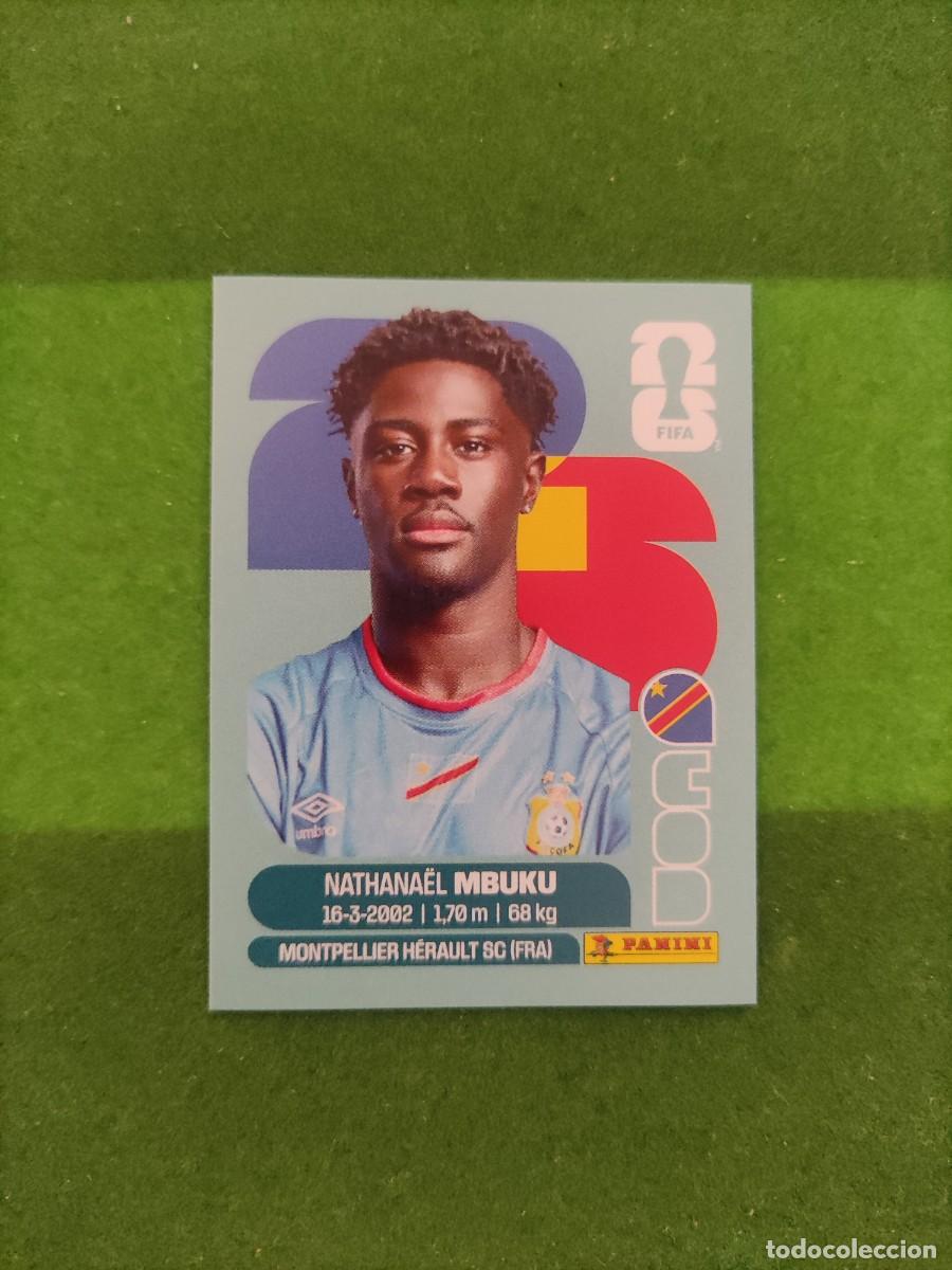 Cromos de F&uacute;tbol: Mbuku Rep&uacute;blica del Congo COD 20 Sticker Mundial 2026 FIFA World Cup / Sin pegar
