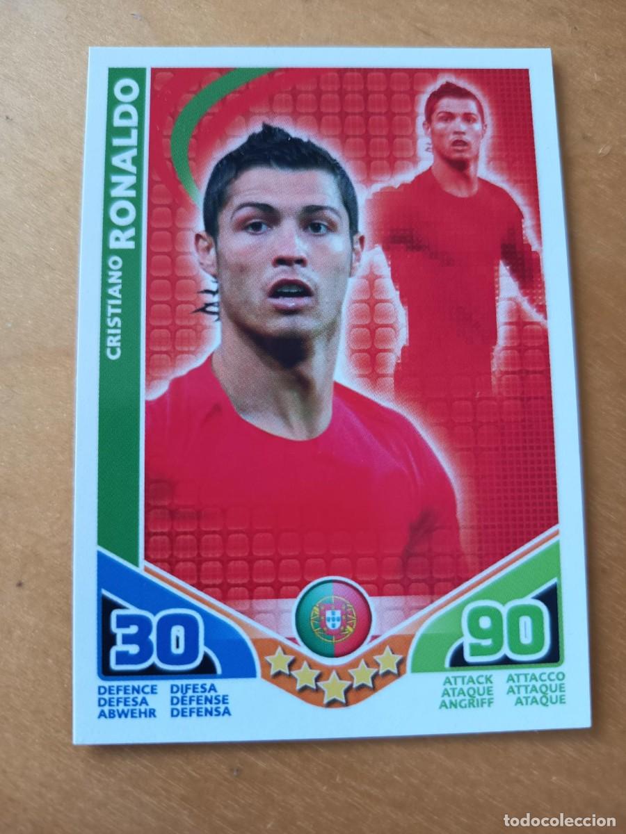 Cromos de F&uacute;tbol: CRISTIANO RONALDO MATCH ATTAX MUNDIAL 2010