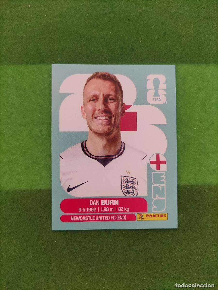 Cromos de F&uacute;tbol: Burn Inglaterra ENG 8 Sticker Mundial 2026 FIFA World Cup / Sin pegar