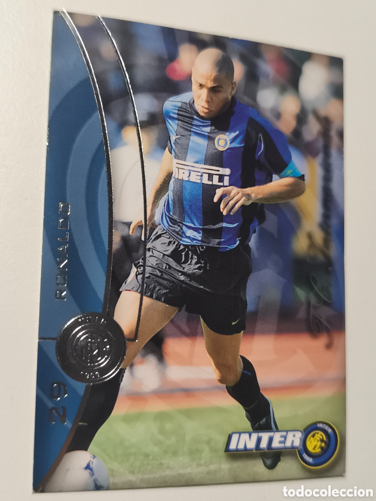 Cromos de F&uacute;tbol: Ronaldo Nazario Inter Milan 99-00 DS