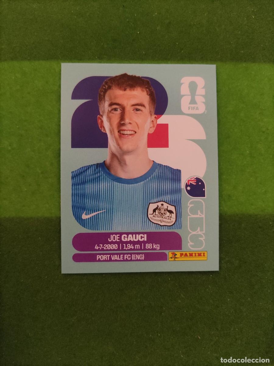 Football Stickers: Gauci Australia AUS 3 Sticker Mundial 2026 FIFA World Cup / Sin pegar