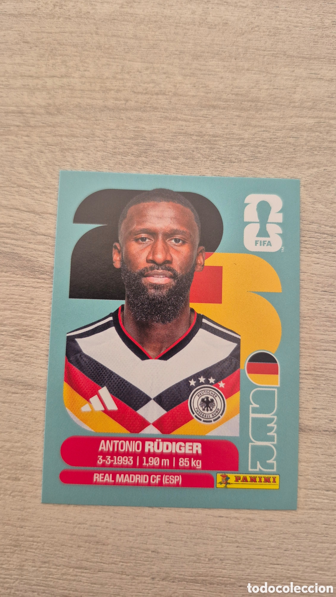 Figurine di Calcio: GER6 R&uuml;diger FIFA World Cup 2026
