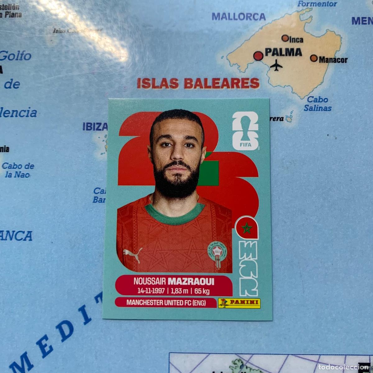 Figurine di Calcio: Marruecos n&uacute;mero 5 cromo panini Mundial Fifa World Cup 2026