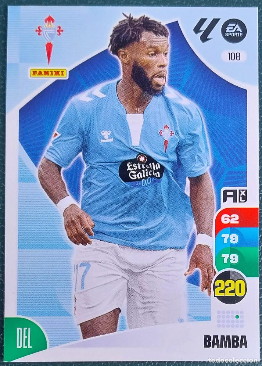 Figurine di Calcio: 108 BAMBA CELTA DE VIGO FICHAS ALBUM ADRENALYN XL 2024 2025 24 25