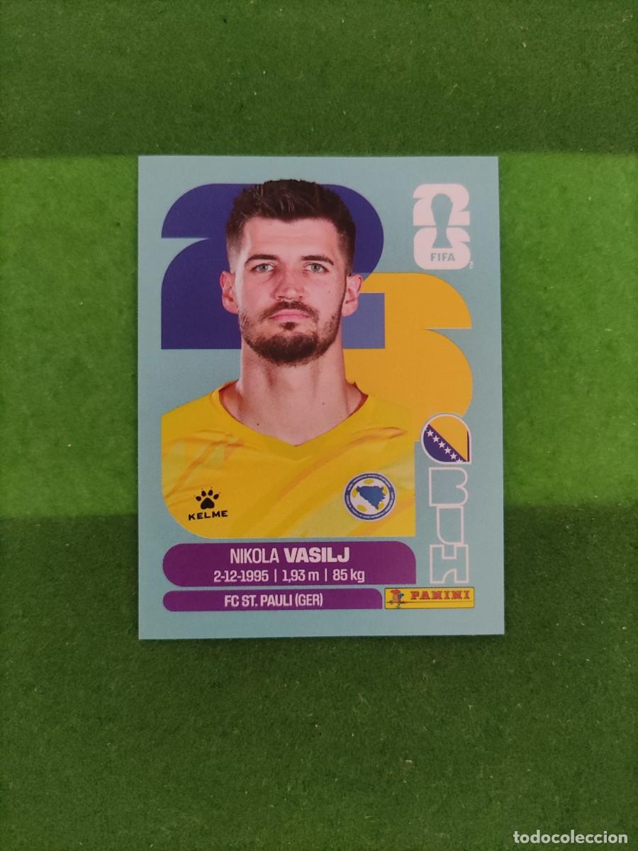 Cromos de Futebol: Vasilj Bosnia Herzegovina BIH 2 Sticker Mundial 2026 FIFA World Cup / Sin pegar