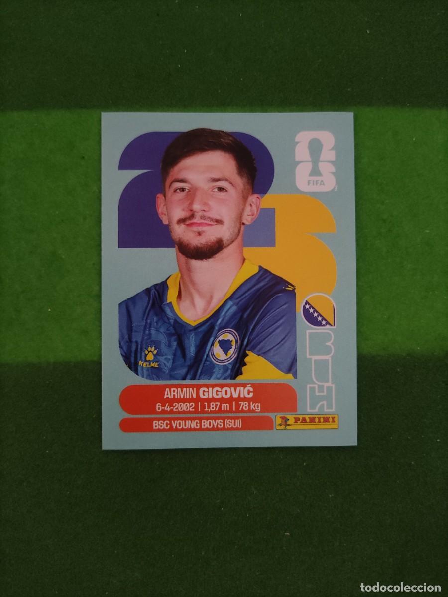 Fu&szlig;ball-Sticker: Gigović Bosnia Herzegovina BIH 10 Sticker Mundial 2026 FIFA World Cup / Sin pegar