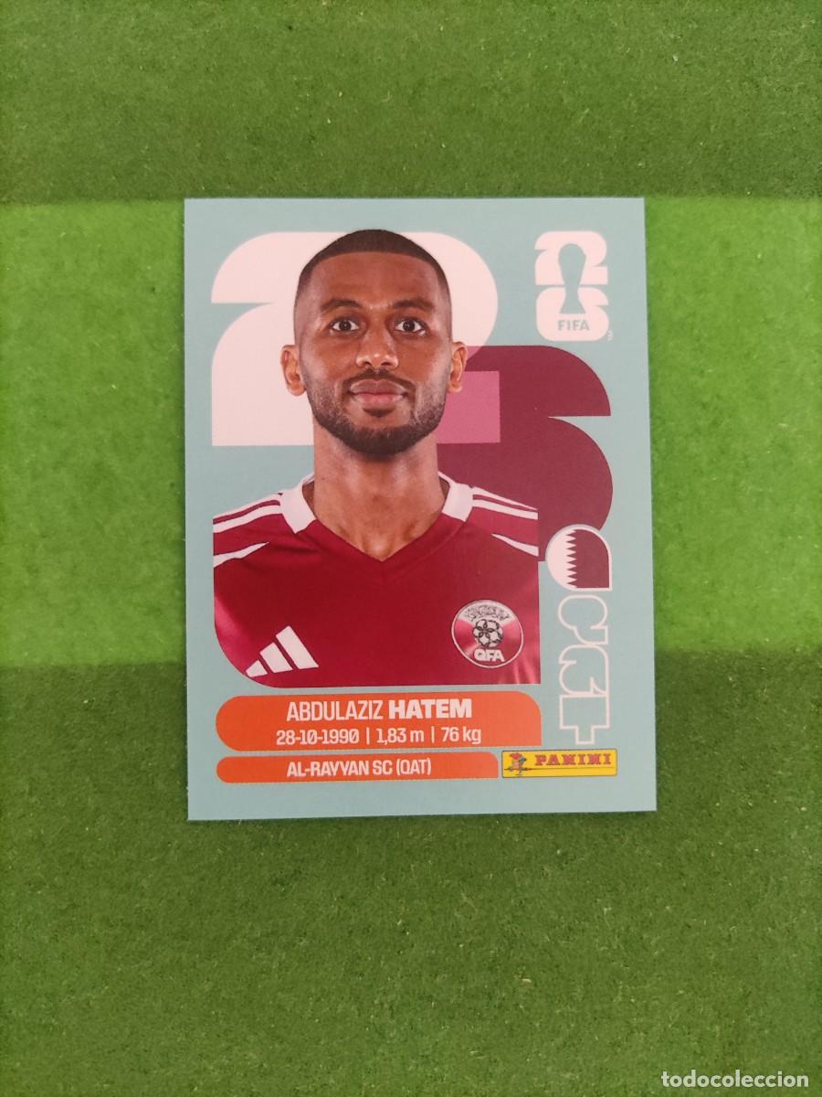Figurine di Calcio: Hatem Qatar QAT 15 Sticker Mundial 2026 FIFA World Cup / Sin pegar