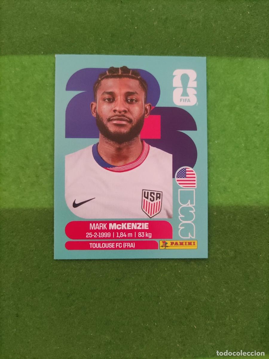 Football Stickers: McKenzie Estados Unidos USA 5 Sticker Mundial 2026 FIFA World Cup / Sin pegar