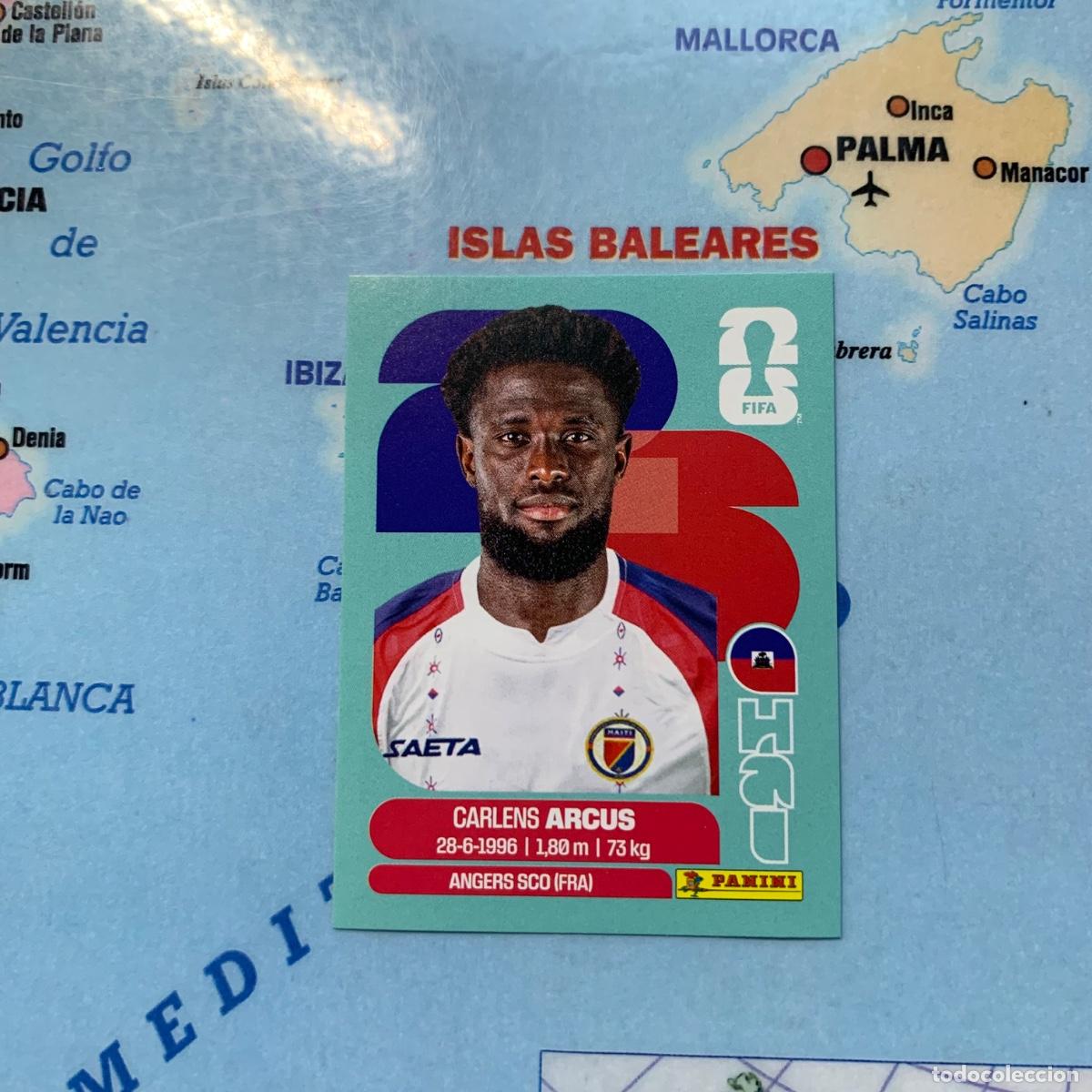 Cromos de F&uacute;tbol: Haiti n&uacute;mero 3 cromo panini Mundial Fifa World Cup 2026