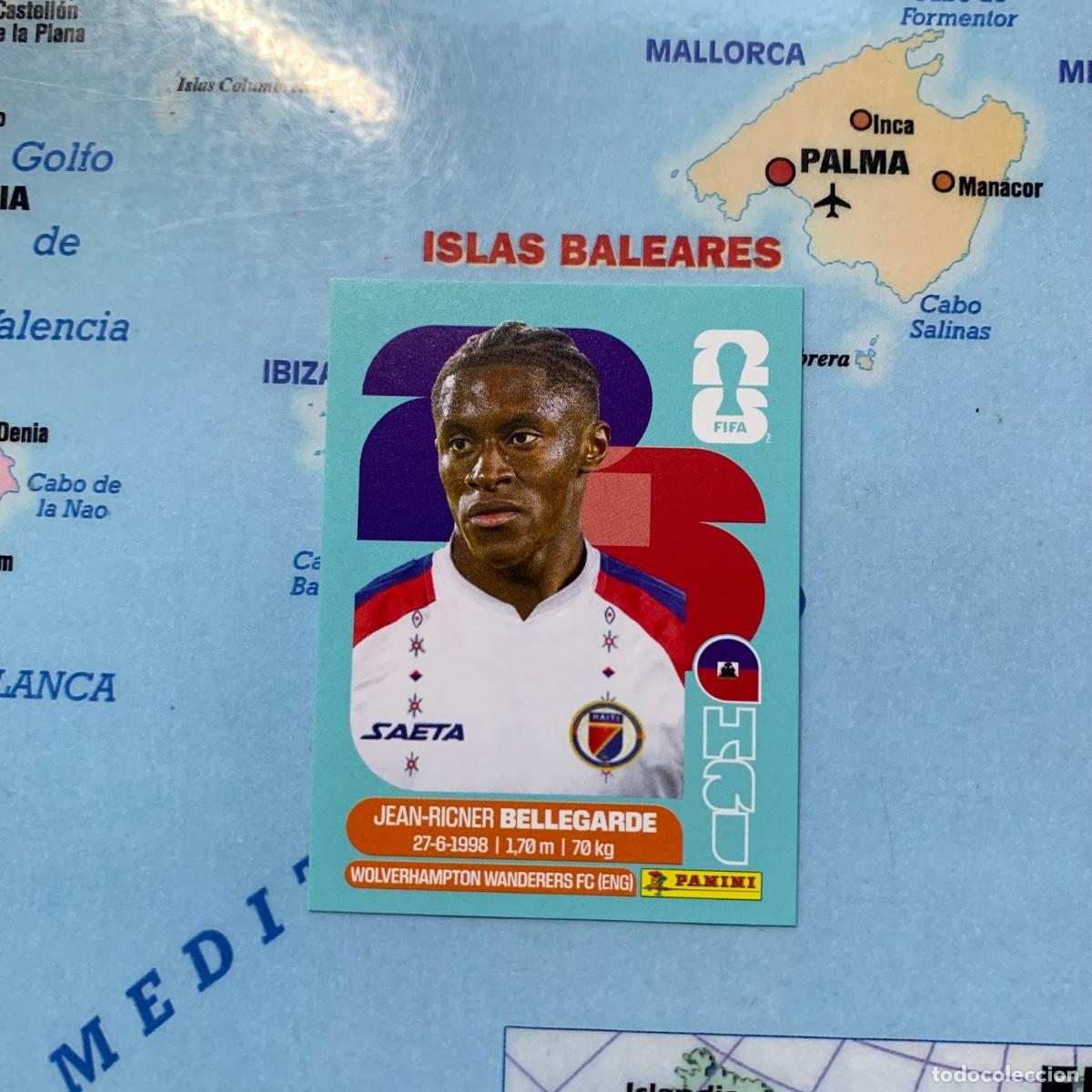 Cromos de F&uacute;tbol: Haiti n&uacute;mero 12 cromo panini Mundial Fifa World Cup 2026