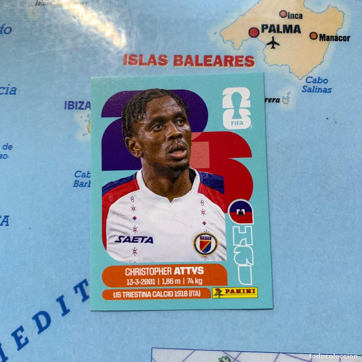 Cromos de F&uacute;tbol: Haiti n&uacute;mero 14 cromo panini Mundial Fifa World Cup 2026