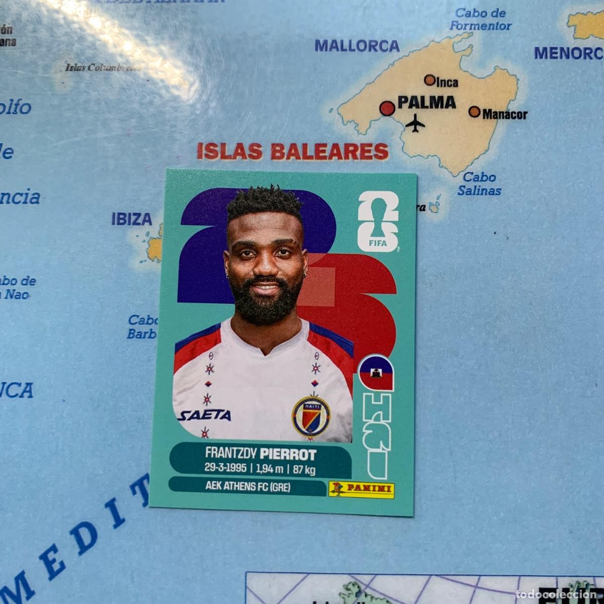 Cromos de F&uacute;tbol: Haiti n&uacute;mero 20 cromo panini Mundial Fifa World Cup 2026