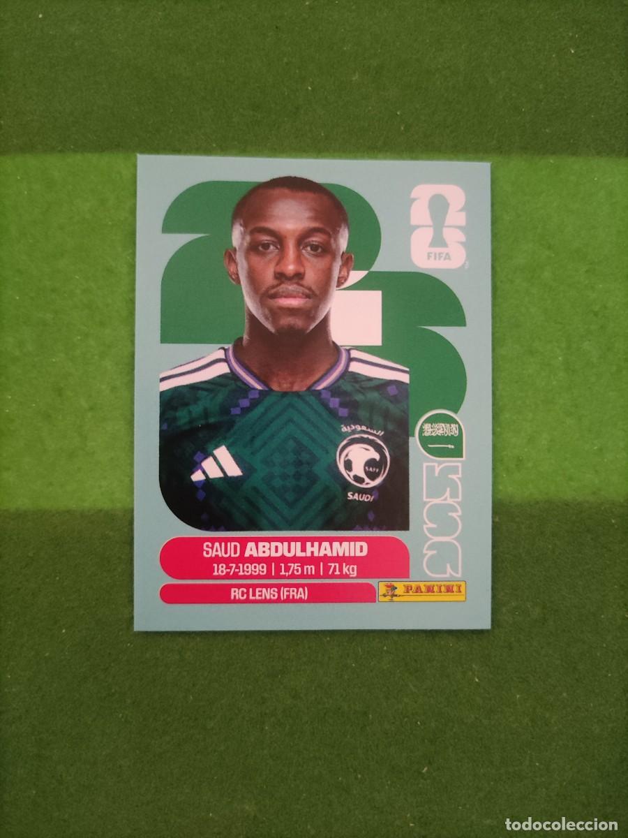 Cromos de F&uacute;tbol: Abdulhamid Arabia Saudi KSA 4 Sticker Mundial 2026 FIFA World Cup / Sin pegar