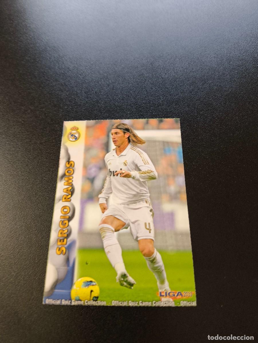 Cartes &agrave; collectionner de Football: 7 SERGIO RAMOS REAL MADRID MUNDICROMO LIGA 2012 2013 12 13 NO PANINI ESTE MEGACRACKS
