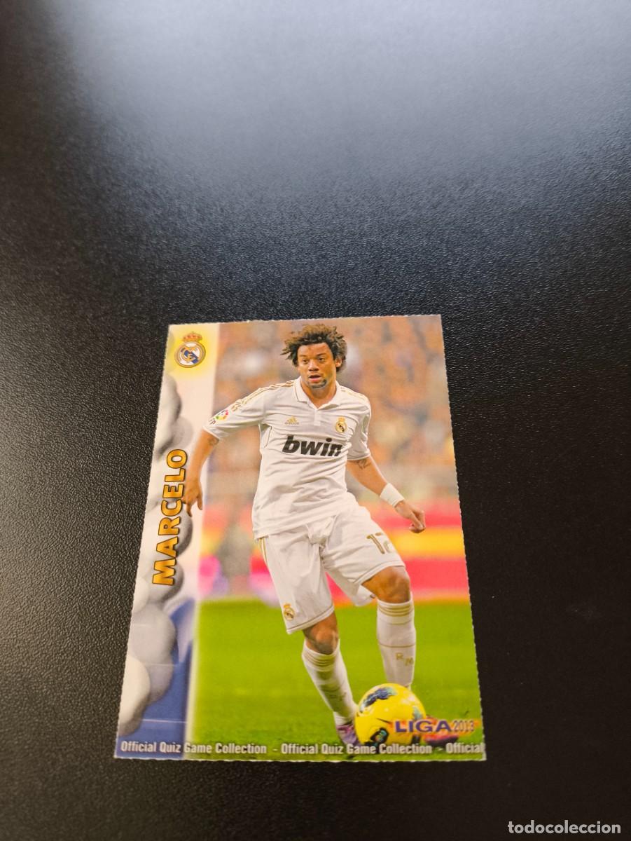 Cromos de F&uacute;tbol: 10 MARCELO REAL MADRID MUNDICROMO LIGA 2012 2013 12 13 NO PANINI ESTE MEGACRACKS