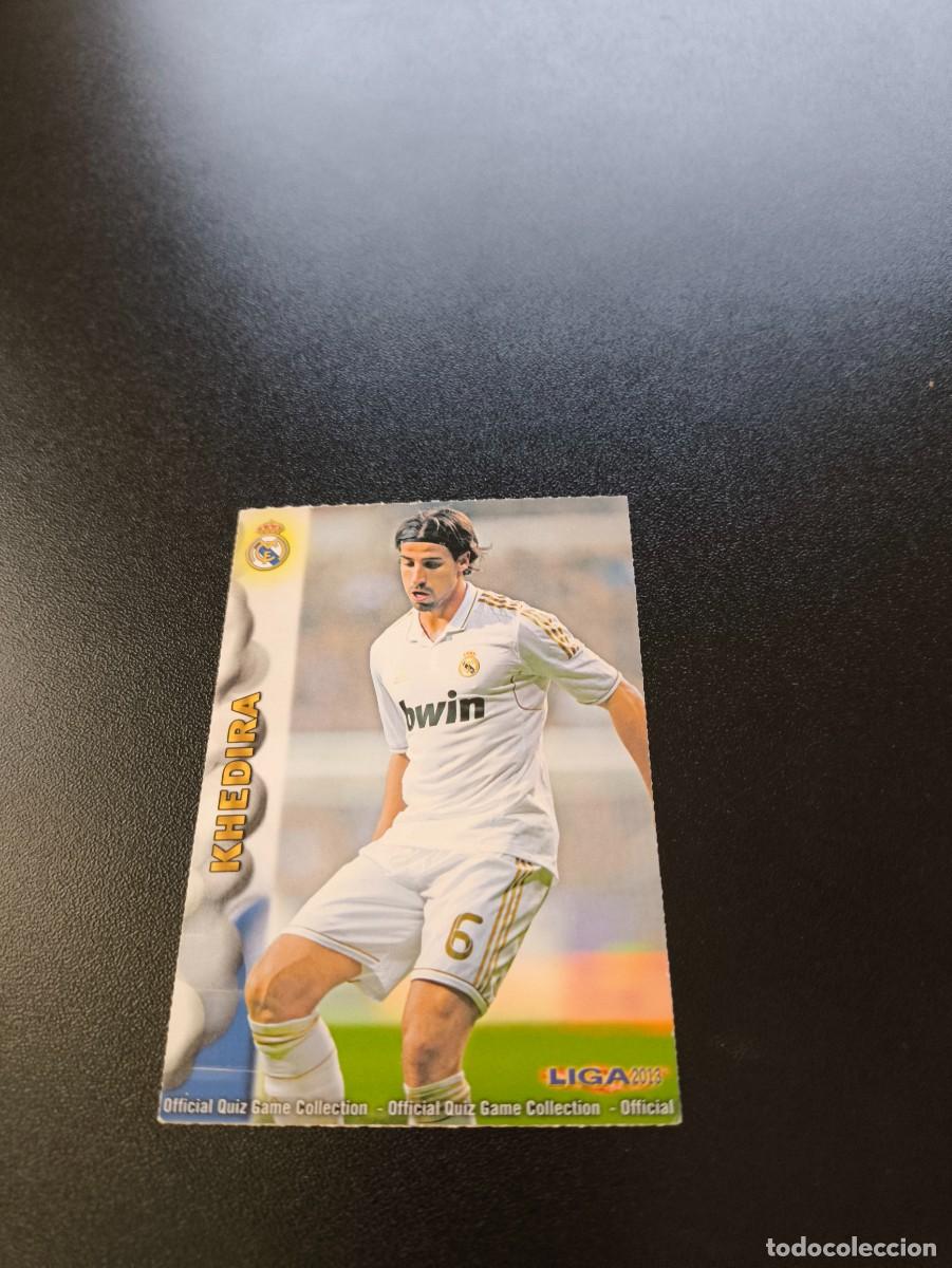 Cromos de F&uacute;tbol: 13 KHEDIRA REAL MADRID MUNDICROMO LIGA 2012 2013 12 13 NO PANINI ESTE MEGACRACKS
