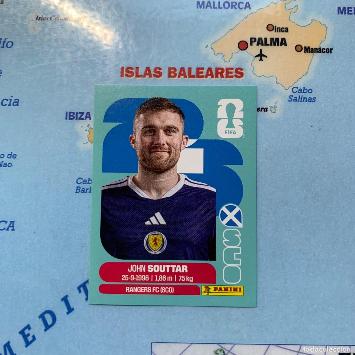 Cromos de F&uacute;tbol: Escocia n&uacute;mero 8 cromo panini Mundial Fifa World Cup 2026