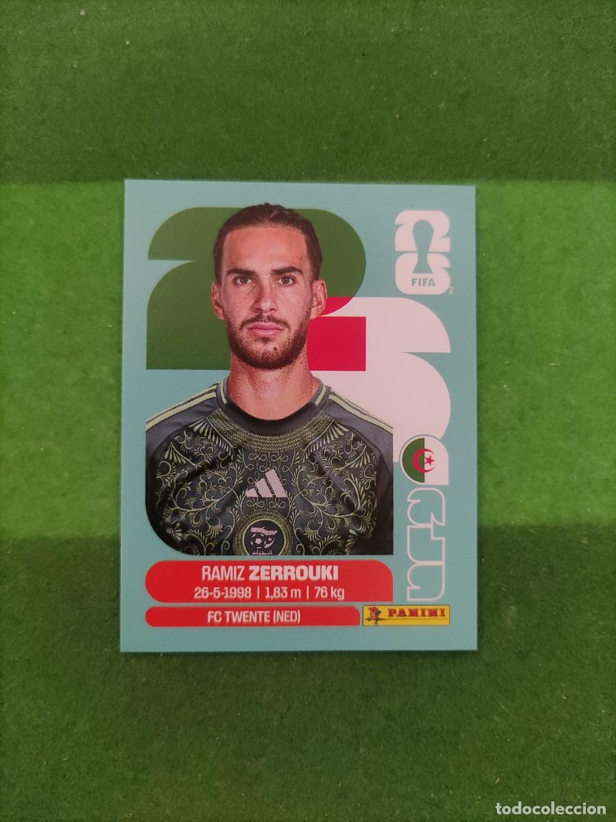 Cromos de F&uacute;tbol: Zerrouki Argelia ALG 11 Sticker Mundial 2026 FIFA World Cup / Sin pegar