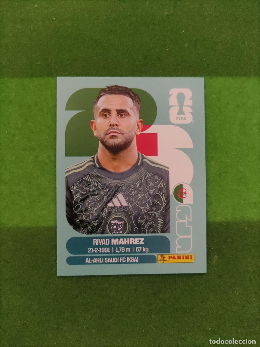 Cromos de F&uacute;tbol: Mahrez Argelia ALG 15 Sticker Mundial 2026 FIFA World Cup / Sin pegar