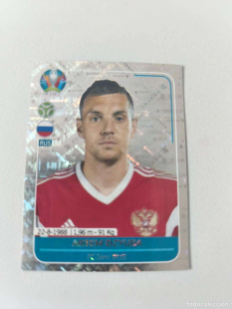 Cromos de F&uacute;tbol: UEFA EURO 2020 PREVIEW EUROCOPA PANINI ARTEM ZYUBA 6 RUS CRM2