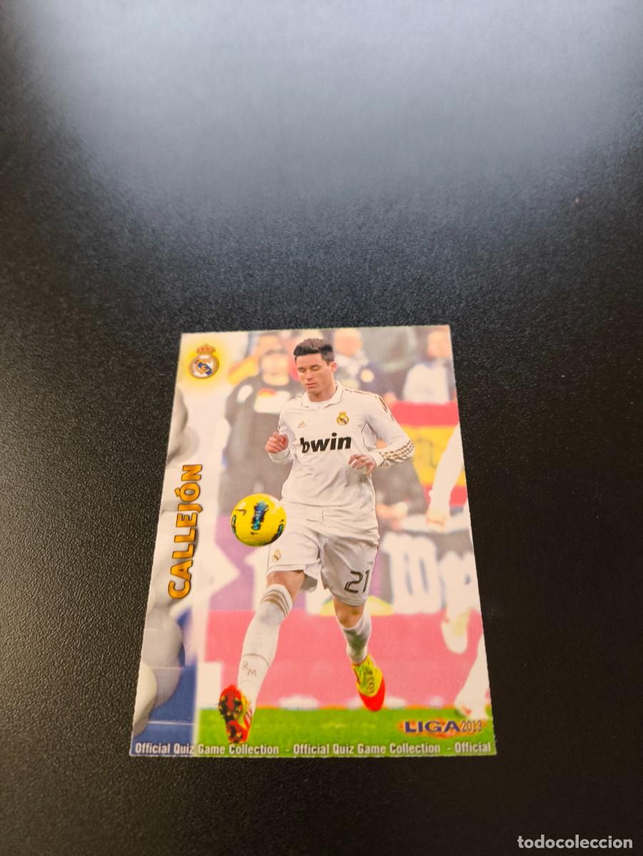 Cromos de Futebol: 16 CALLEJON REAL MADRID MUNDICROMO LIGA 2012 2013 12 13 NO PANINI ESTE MEGACRACKS